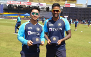 Suryakumar Yadav and Ishan Kishan. (Photo Source: Twitter/BCCI)