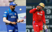 Rohit Sharma & Odean Smith (Photo Source: IPL/BCCI)