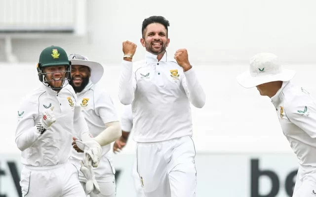 Keshav Maharaj. (Photo by Darren Stewart/Gallo Images/Getty Images)
