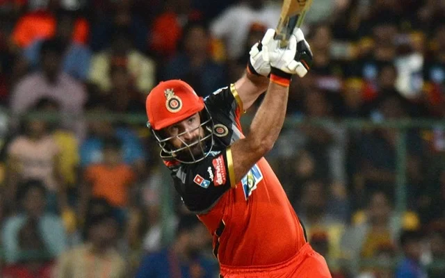 Royal Challengers Bangalore’s Colin de Grandhomme in action. (Photo by IANS)