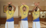 Devon Conway dancing on Arabic Kuthu with CSK teammates (Photo Source: chennaiipl/instagram)