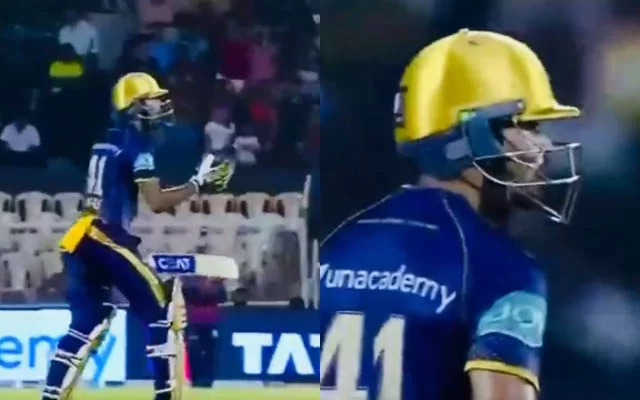 Shreyas Iyer angry. (Photo Source: Twitter)