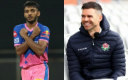 James Anderson and Chetan Sakariya (Photo Source: Twitter)
