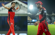 Virat Kohli and Harshal Patel. (Photo Source: Twitter)