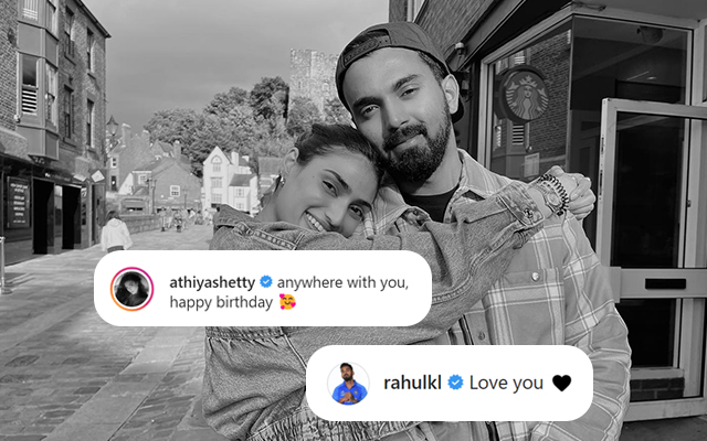 Athiya Shetty and KL Rahul (Photo Source: Instagram)