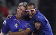 Shane Warne and Yusuf Pathan