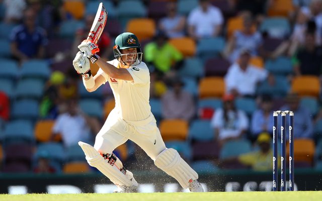 David Warner of Australia. (Photo by Cameron Spencer/Getty Images)