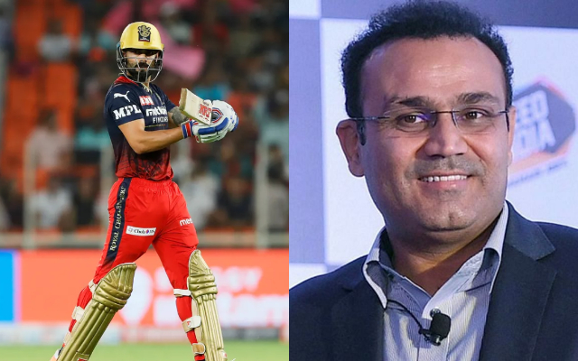 Virender Sehwag and Virat Kohli (Image Source: BCCI/IPL)