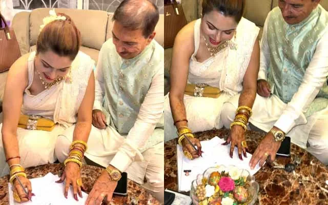 Arun Lal and Bul Bul Saha. (Photo Source: Facebook/Bulbul Saha)