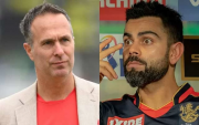 Michael Vaughan and Virat Kohli. (Photo Source: Getty Images/IPL)