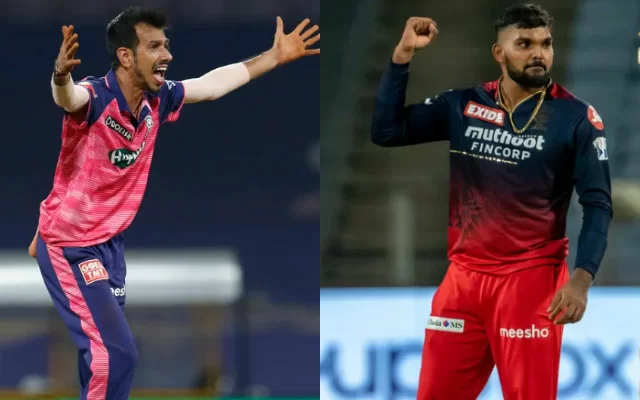Yuzvendra Chahal and Wanindu Hasaranga. (Photo Source: IPL/BCCI)