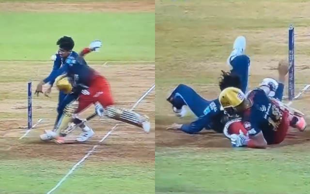 Sai Kishore and Virat Kohli. (Photo Source: Twitter)