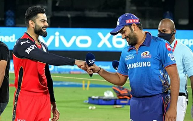 Virat Kohli and Rohit Sharma. (Photo Source: IPL/BCCI)