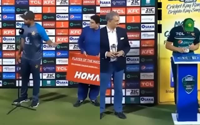 Babar Azam and Khushdil Shah. (Photo Source: Instagram/PCB)