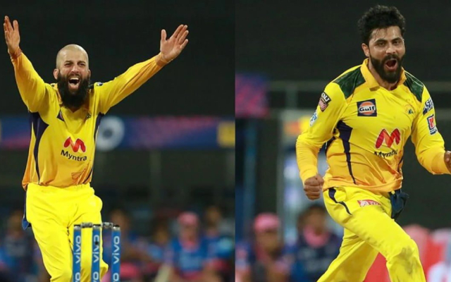 Moeen Ali and Ravindra Jadeja (Image Source:BCCI/IPL)