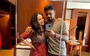 Sanju Samson and his wife. (Photo Source: Instagram)