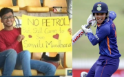 Smriti Mandhana’s fan from Sri Lanka (Photo Source: Twitter)