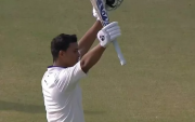 Yashasvi Jaiswal in Ranji Trophy 2022 (Photo Source: Twitter)