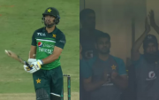 Mohammad Nawaz finishes with a six (Photo Source: Instagram/therealpcb)