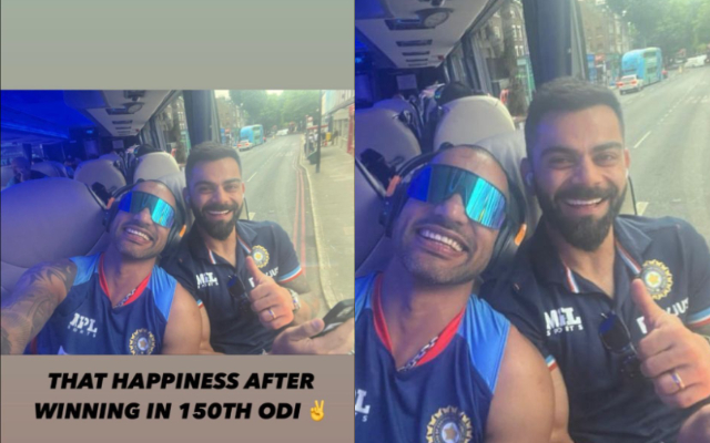 Shikhar Dhawan And Virat Kohli ( Image Credit- Instagram)