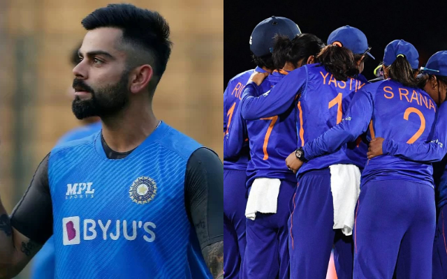 Virat Kohli & Team India (Photo Source: Twitter)