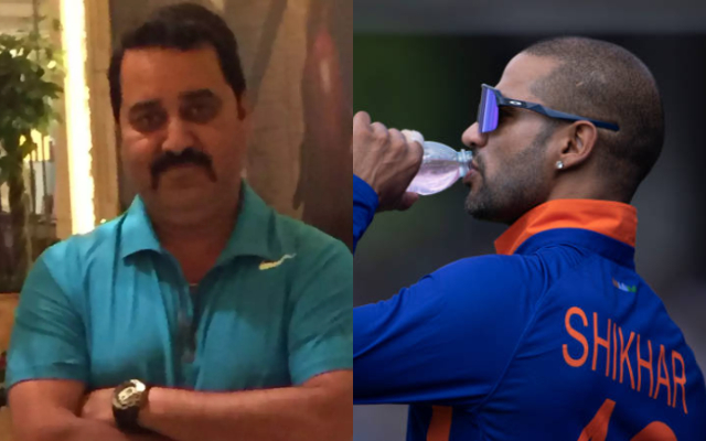 Rajkumar Sharma & Shikhar Dhawan (Photo Source: Twitter)