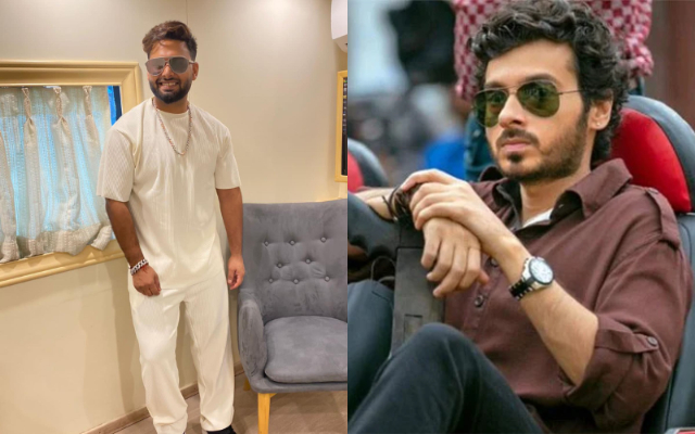 Rishabh Pant And Actor Divyendu Sharma (Image Credit- Instagram)