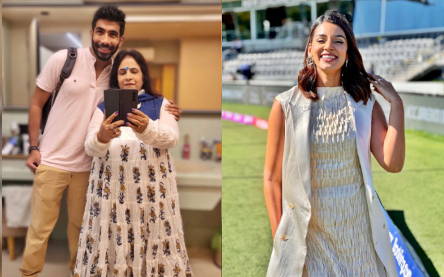 Jasprit Bumrah & His family (Photo Source: Instagram)