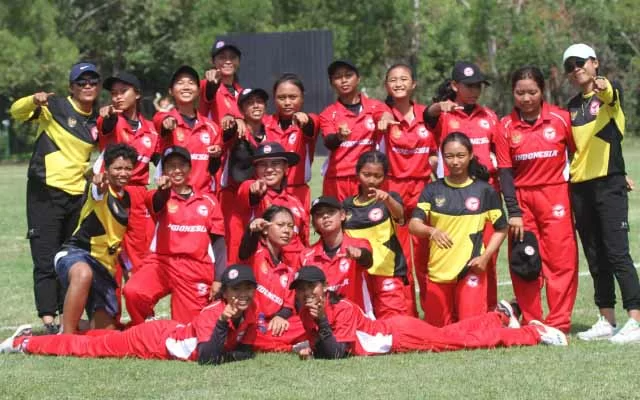 Indonesia Women Team. (Photo Source: Twitter/ICC)