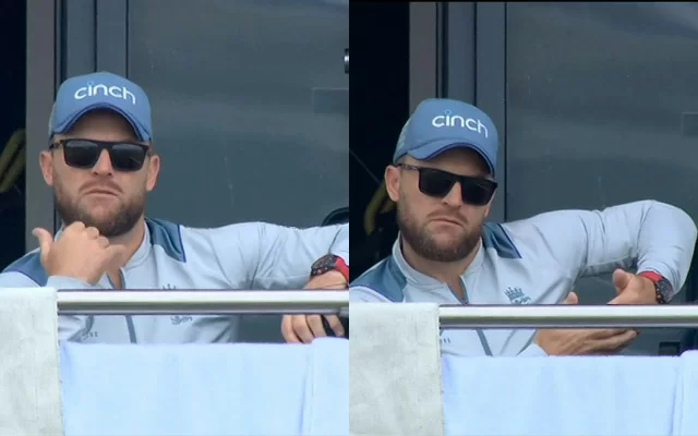 England Head Coach Brendon McCullum (Photo Source: Twitter)