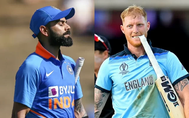 Virat Kohli and Ben Stokes. (Photo Source: Getty Images)