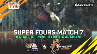 Maratha Arabians vs Bengal Tigers | Full Boundary Highlights| Abu Dhabi T10 League Season 2