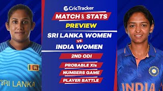 Sri Lanka-W vs India-W, 2nd ODI: Predicted Playing XIs & Stats Preview