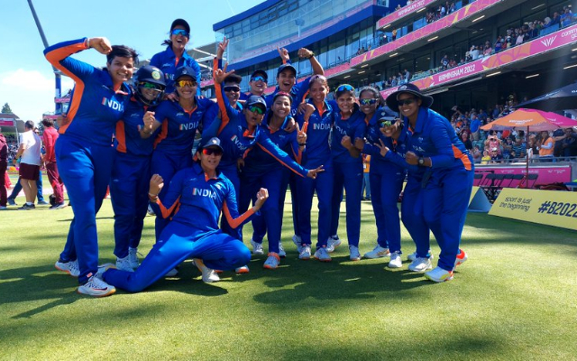 India Women into the finals of CWG 2022. (Photo Source: Twitter/BCCi)