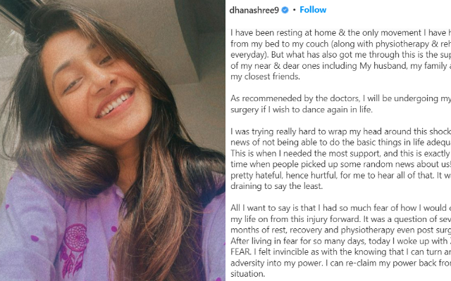 Dhanashree Verma (Photo Source: Instagram)