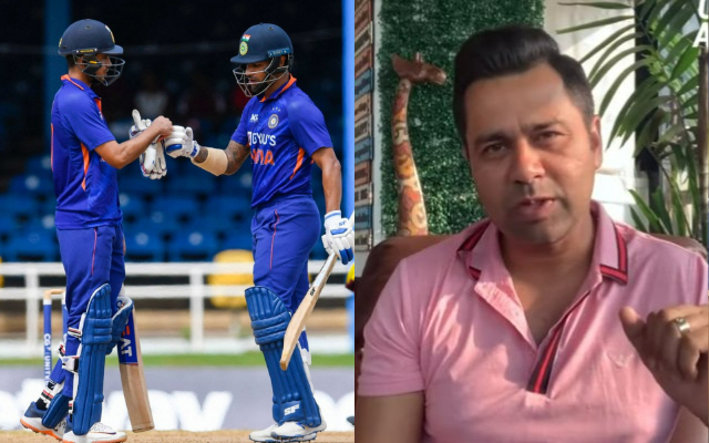 shikhar dhawan and shubhman gill and aakash chopra (source-twitter)