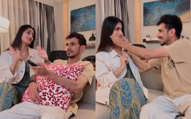 Dhanashree Verma and Yuzvendra Chahal. (Photo Source: Instagram)