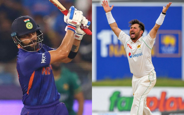 virat kohli and yasir shah (source-twitter)