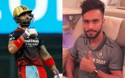 Virat Kohli and Mandeep Singh (Image Source: BCCI-IPL/Twitter)