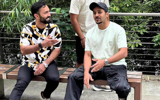 Dinesh Karthik and Shardul Thakur (Image Source: Twitter)