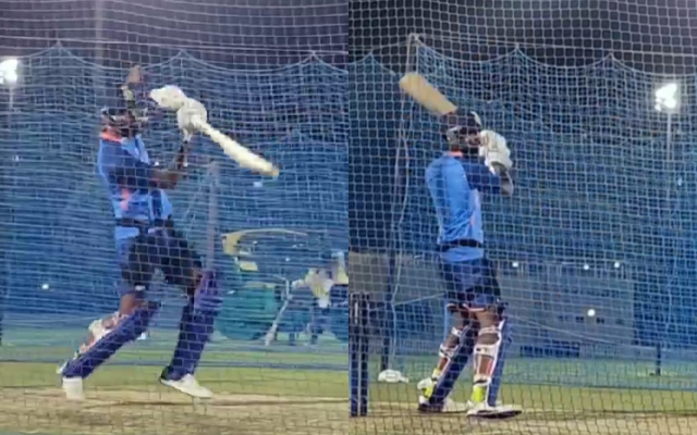 Hardik Pandya During Practice Session (Image Credit- Instagram)