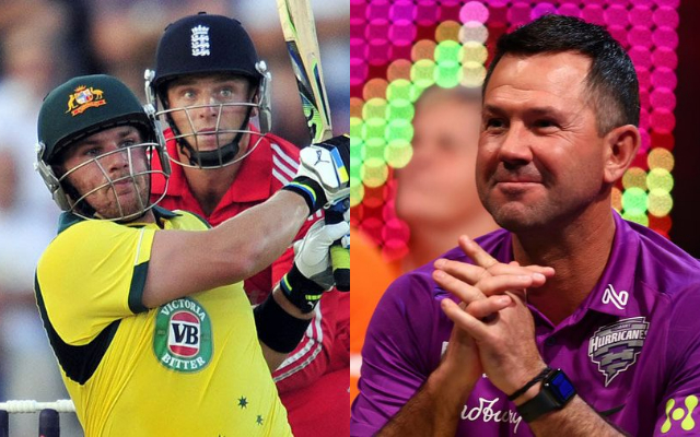 aaron finch and ricky ponting (source-twitter)