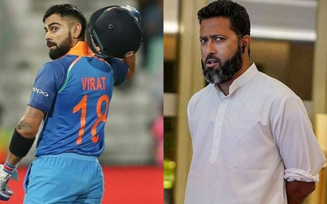 virat kohli and wasim jaffer (source- twitter)