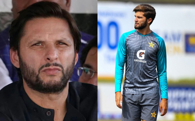 Shahid Afridi and Shaheen Afridi (Image Source: Getty Images)