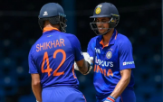 Shikhar Dhawan and Shubman Gill. (Photo Source: Twitter/BCCI)