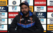 Rohit Sharma in Press conference. (Photo Source: Twitter/BCCI)