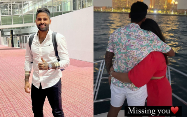 Surya Kumar Yadav With His Wife (Image Credit- Instagram)