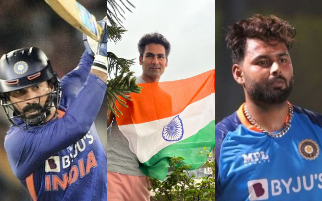mohammad kaif on dinesh karthik and rishabh pant (pic source- twitter)
