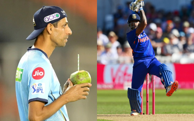 Suryakumar Yadav & Ashish Nehra (Photo Source: Twitter