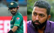 Babar Azam and Wasim Jaffer (Image Source: Twitter/BCCL)